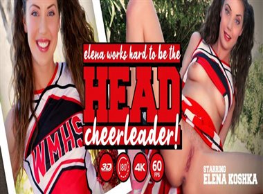 Elena Works Hard To Become The Head Cheerleader